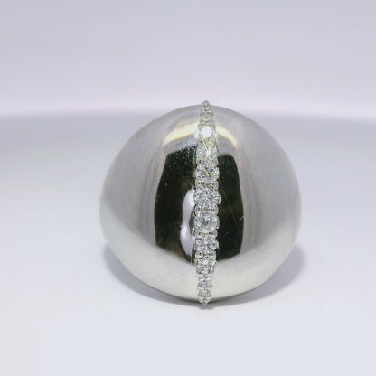 0.26CT Diamond Ring 14k White Gold