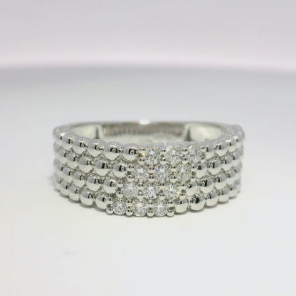0.34CT Diamond Ring 14k White Gold