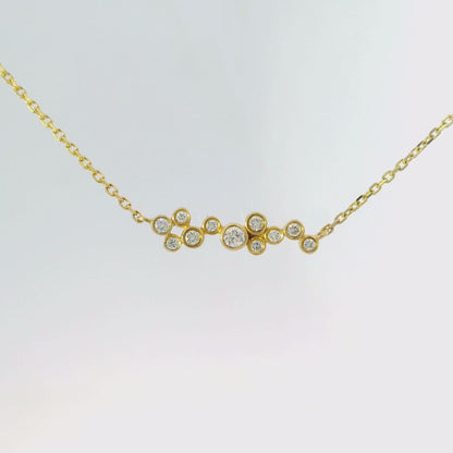 0.23CT Diamond Pendant 14k Yellow Gold