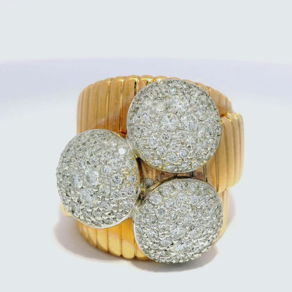 1.29CT Diamond Ring 18K Rose Gold