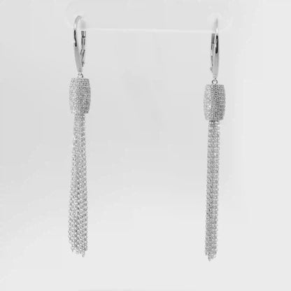 0.87CT Diamond 14k Gold Earring