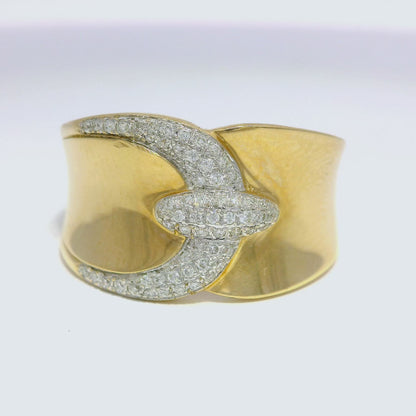 0.21CT Diamond Ring 14K Yellow Gold