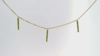 0.16CT Tsavorite Stone 14k Yellow Gold