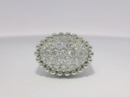 1.80CT Diamond Ring 14k White Gold