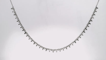 1.93CT Diamond Pendant 14k White Gold