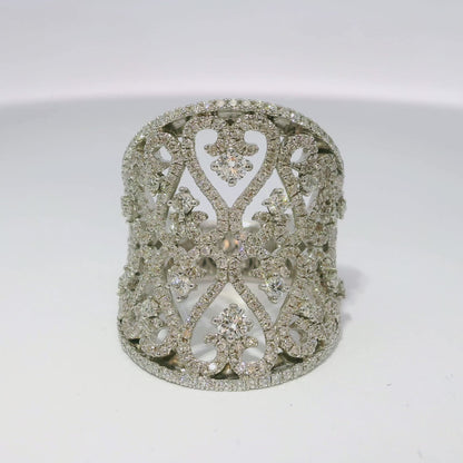 1.68CT Diamond Ring 14k White Gold