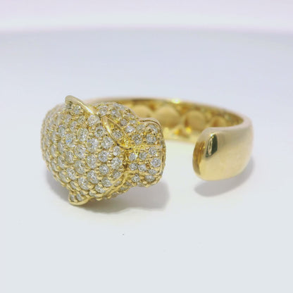 1.62CT Diamond Ring 14k Yellow Gold