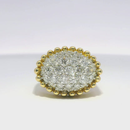 1.80CT Diamond Ring 14k White Gold