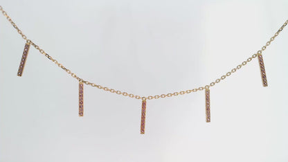 0.33CT Pink Sapphire 14k Rose Gold