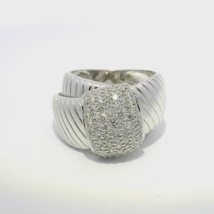 1.20CT Diamond Ring 18k White Gold