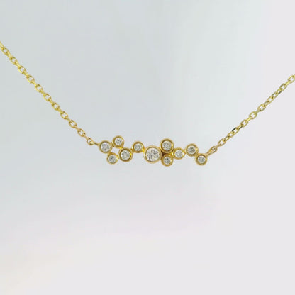 0.23CT Diamond Pendant 14k White Gold